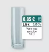 Vaso Tubo Recocido