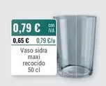 Vaso Sidra Maxi Recocido