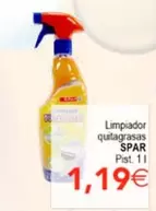 Spar - Limpiador Quitagrasas