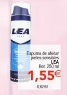 LeA - Espuma De Afeitar Pieles Sensibles
