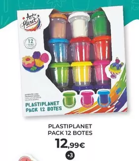 planet - Plasti Planet Pack 12 Botes