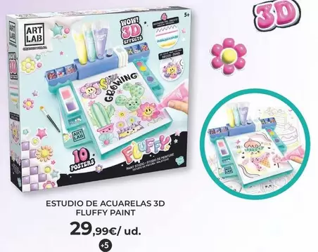 wow - Estudio De Acuarelas 3d Fluffy Paint