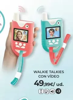 Walkie Talkies Con Video