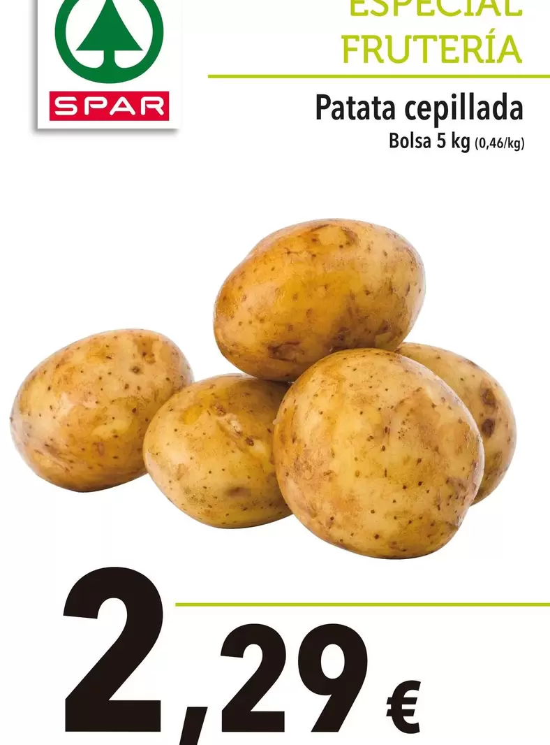 Spar - Patata Cepilalda