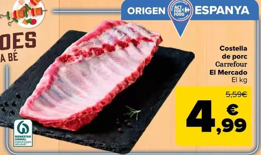 carrefour - Costella De Porc El Mercado