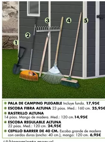 Pala De Camping Plegable