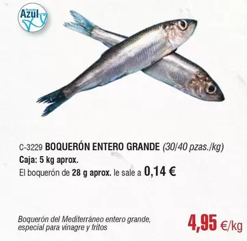 Boqueron Entero Grande