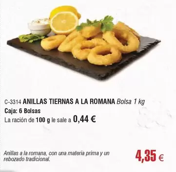 Prima - Anillas Tiernas A La Romana