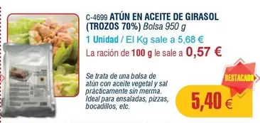 abordo - Atún En Aceite De Girasol