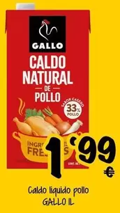 Gallo - Caldo Liquido Pollo