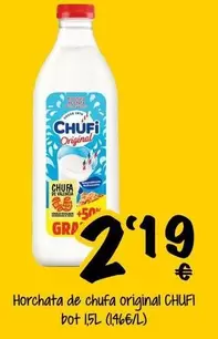 Chufi - Horchata De Chufa Original