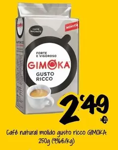 Gimoka - Café Natural Molido Gusto Ricco