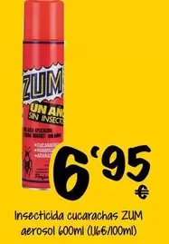 Zum - Insecticida Cucarachas Aerosol