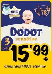Dodot - Gama Pañal Sensitive