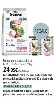 Dibaq - Pienso Para Perros Adultos Conejo