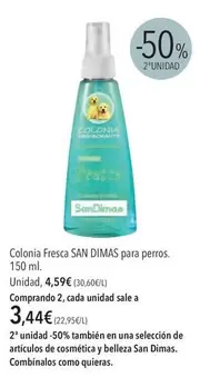 Sandimas - Colonia Fresca Para Perros