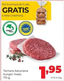 Asturiana - Ternera Burger Meat