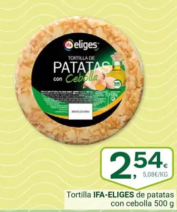 Ifa Eliges - Tortilla De Patatas Con Cebolla
