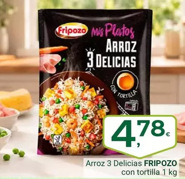 Fripozo - Arroz 3 Delicias Con Tortilla