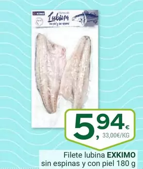 Exkimo - Filete Lubina Sin Espinas Y Con Piel