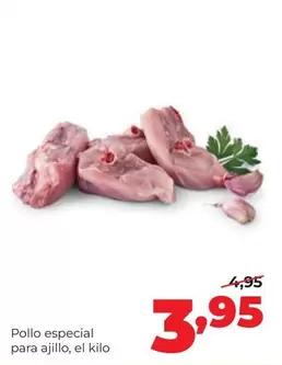 Pollo Especial Para Ajillo
