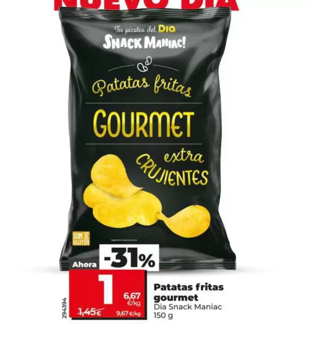 Dia Snack Maniac - Patatas Fritas Gourmet