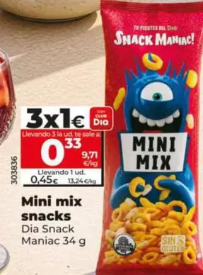 Dia Snack Maniac - Mini Mix Snacks