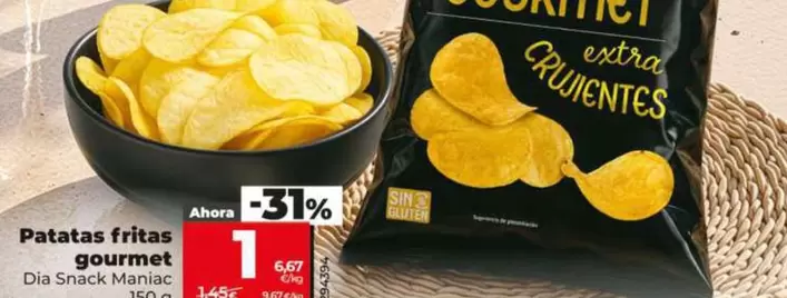 Dia Snack Maniac - Patatas Fritas Gourmet