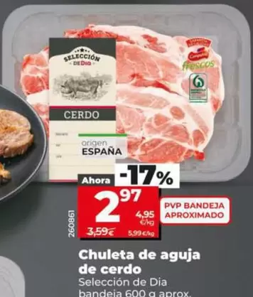Seleccion De Dia - Chuleta De Aguja De Cerdo