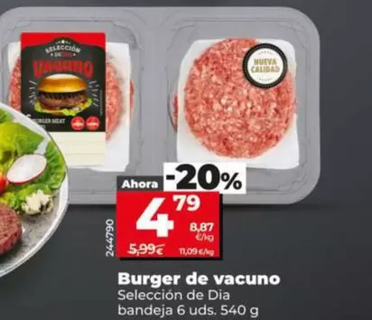 Seleccion De Dia - Burger De Vacuno