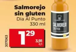 Dia Al Punto - Salmorejo Sin Gluten