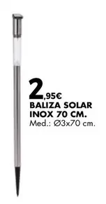 Baliza Solar Inox 70 Cm