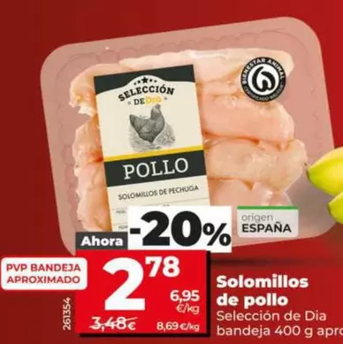 Seleccion De Dia - Solomillos De Pollo
