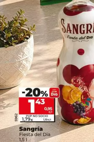 Fiesta Del Dia - Sangría