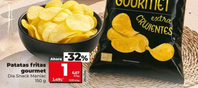 Dia Snack Maniac - Patatas Fritas Gourmet