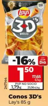 Lay's - Conos 3D's