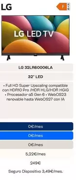 LG - 32LR60006LA 32" LED