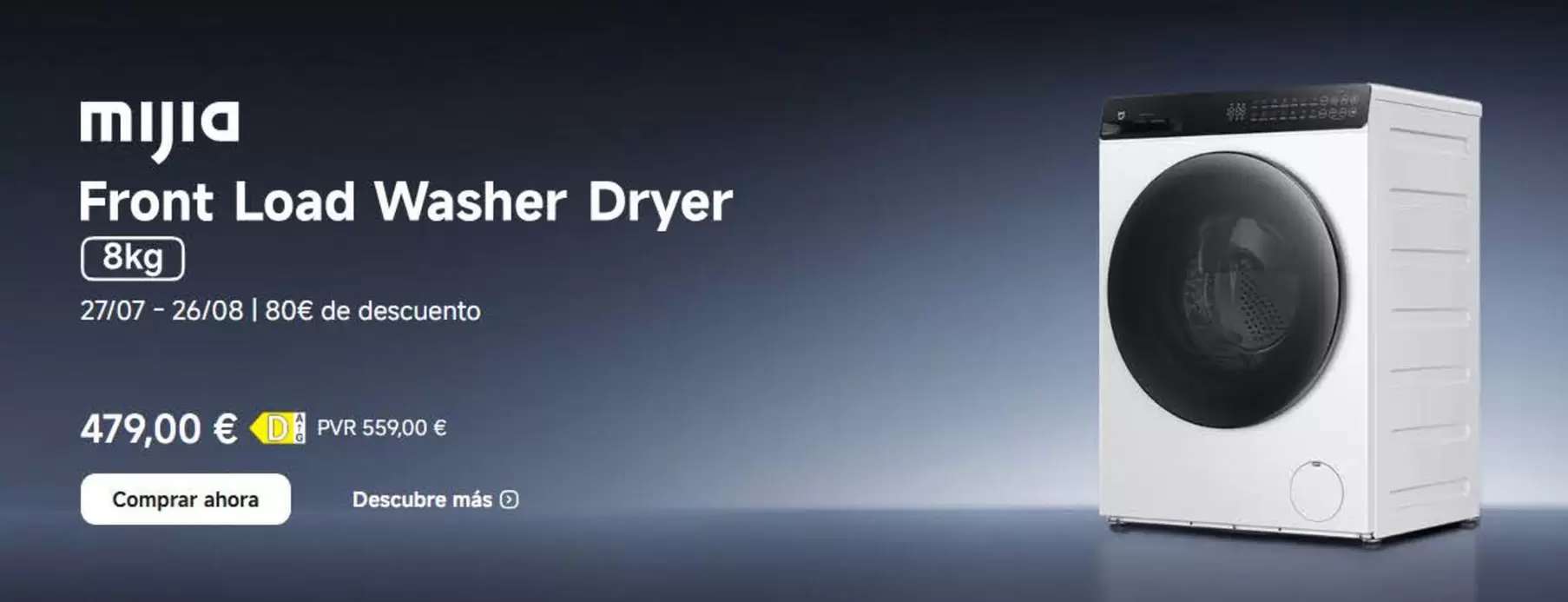 Xiaomi - Mijia Front Load Washer Dryer