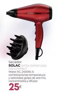 Solac - Secador Expert 2400 Ion-Compact SP7154