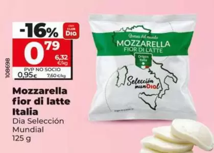 Dia Seleccion Mundial - Mozzarella Fior Di Latte Italia