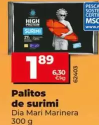 Dia Mari Marinera - Palitos De Surimi