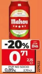 Mahou - Cerveza Sin Gluten