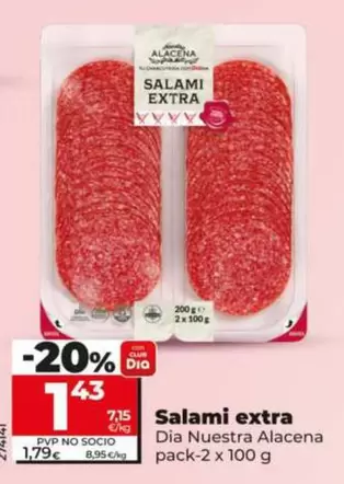 Dia Nuestra Alacena - Salami Extra