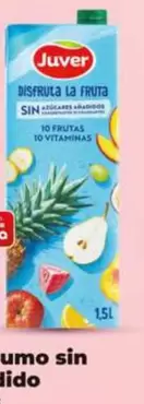 Juver - Bebida De Zumo Sin Azucar Anadido De 10 Frutas