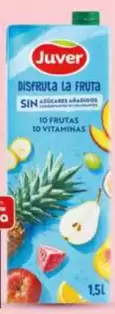 Juver - Bebida De Zumo Sin Azúcar Añadido De 10 Frutas