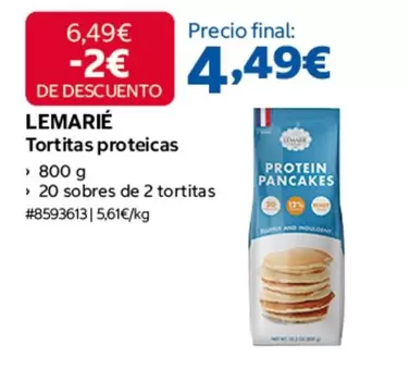 Lemaré - Tortitas Proteicas
