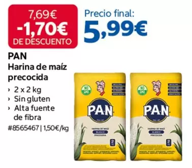 Pan - Harina De Maiz Precocida