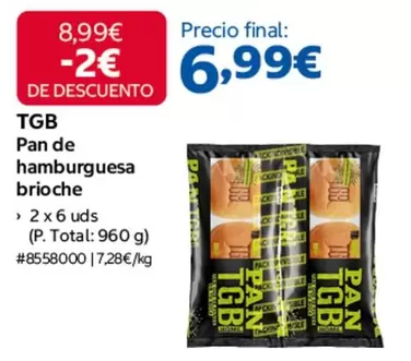Total - Pan De Hamburguesa Brioche