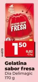 Dia Delimagic - Gelatina Sabor Fresa