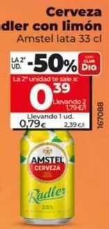 Amstel - Cerveza Radler Con Limon